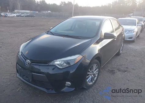 2015 Toyota Corolla Le Plus z USA, uszkodzony, nr VIN 2T1BURHE3FC412414